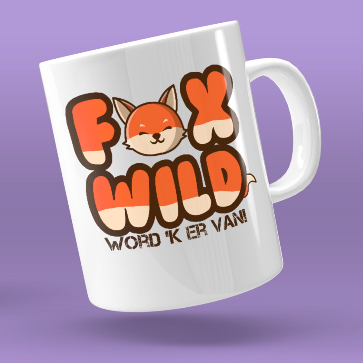 Mok Foxwild word 'k er van! full-color