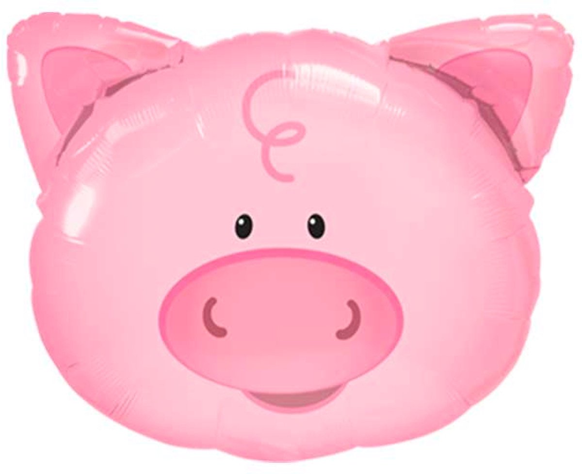 Qualatex - Folieballon - Playful Pig (76 cm)