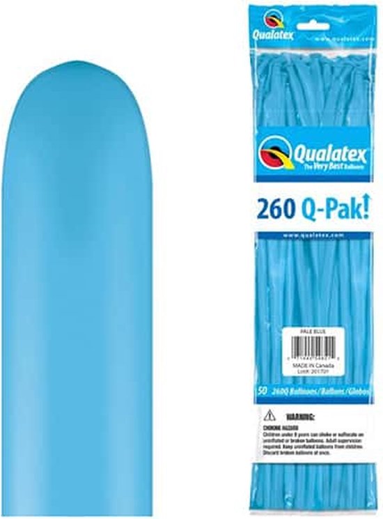 Qualatex - Q-Pak Pale blue 260Q (50 stuks)
