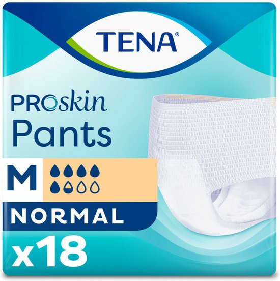 TENA Proskin Pants Normal M - 4 x 18 stuks - Voordeelverpakking