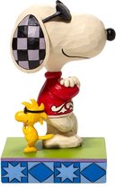 Peanuts by Jim Shore - Joe Cool Snoopy en Woodstock Figuur