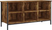 vidaXL-Schoenenkast-100x35x50-cm-bewerkt-hout-gerookt-eikenkleurig