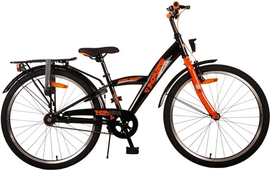 Volare Thombike Kinderfiets - Jongens - 24 inch - Zwart Oranje