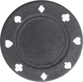 Pegasi pokerchip 4g black - 25st. - Texas Hold'em Poker Chips - Fiches voor Pokeren
