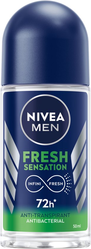 NIVEA MEN - Déodorant Roll-on - Sensation - Anti-Transpirant - 6 x 50 ml |  bol