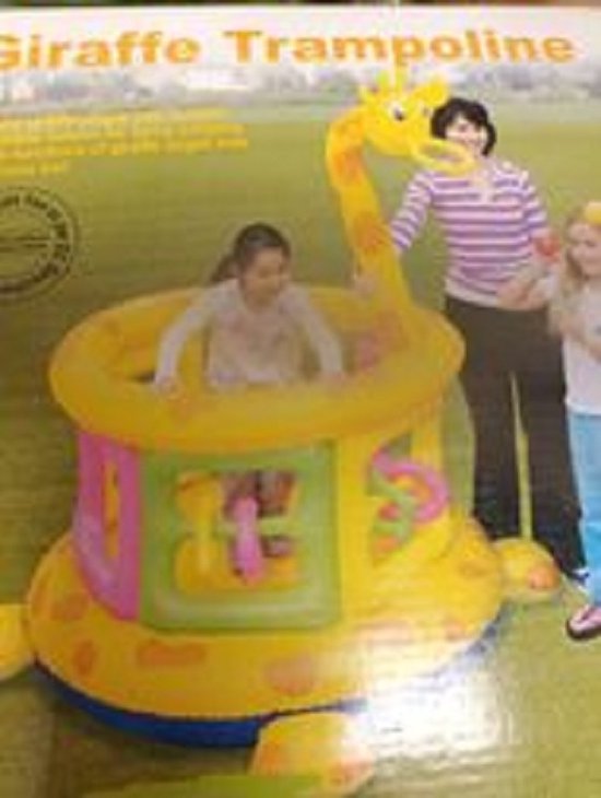 Giraffe Trampoline - springkasteel | bol