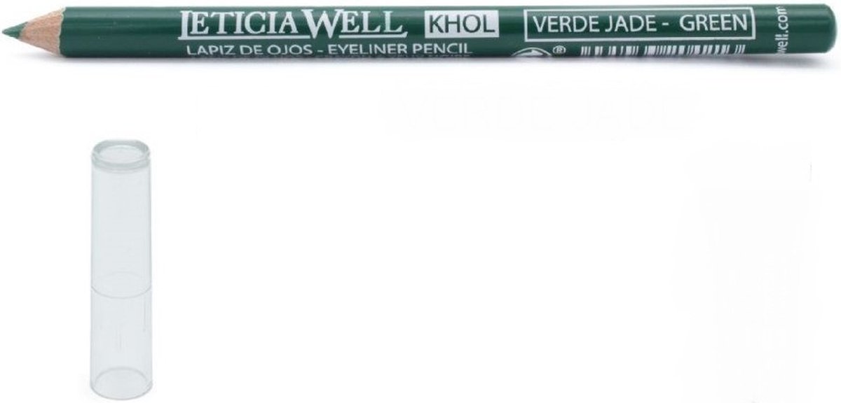 Leticia Well - Khol / Kajal Oogpotlood / Eyeliner Pencil - Helder Groen/Verde Jade/Green - Nummer 3013