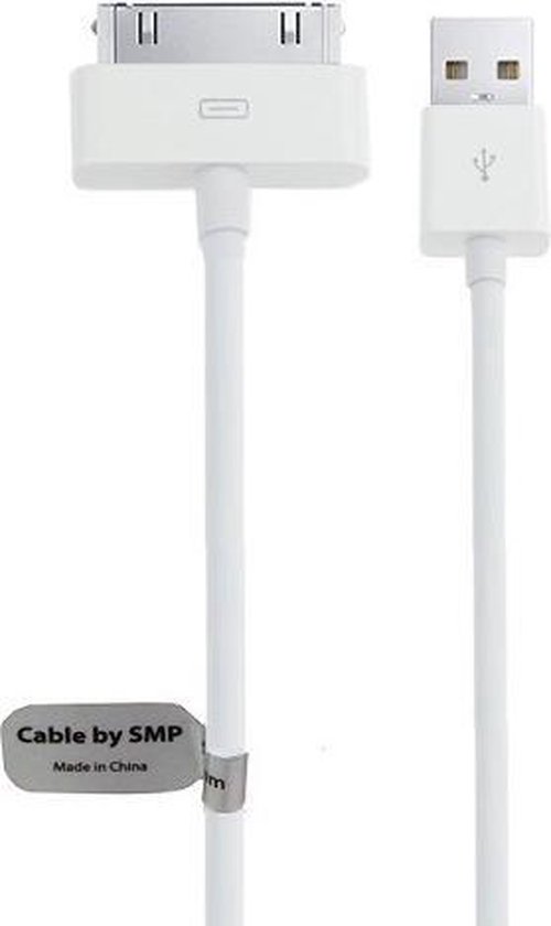 Kwaliteit oplaadkabel. 2 m Laadkabel snoer Apple stekker Past ook op Apple.... | bol.com