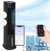 KESSER® 4in1 Mobiele Airconditioner Mini Airconditioner met 7 kleuren LED | Ventilator | Watertank | Timer | 3 Stappen | Ionisator Luchtbevochtiger | Luchtkoeler | Kleine Draagbare KESSER® 4in1 Mobiele Airconditioner Mini Airconditioner met 7 kleuren LED | Ventilator | Watertank | Timer | 3 Stappen | Ionisator Luchtbevochtiger | Luchtkoeler | Kleine Draagbare