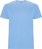T-shirt unisex met korte mouwen 'Stafford' Hemelblauw - L