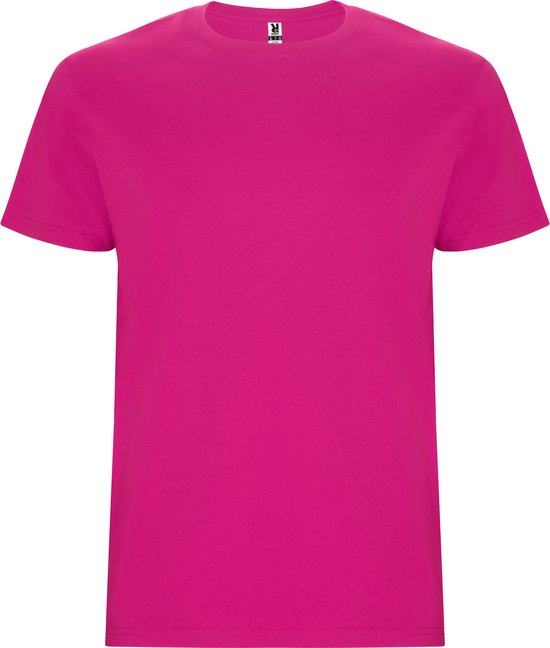 T-shirt unisex met korte mouwen 'Stafford' Roze - 3/4 jaar