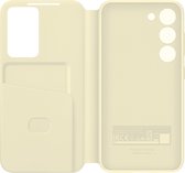 Samsung Smart View Wallet Cover - Samsung Galaxy S23 Plus - Cream