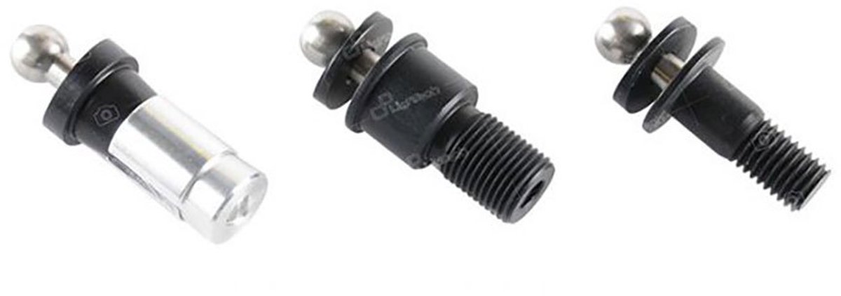 Lightech Ktm/triumph/yamaha Hendelbeschermeradapter Zwart
