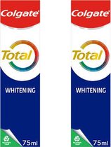 Colgate Total - Whitening - tandpasta - 2 x 75 ml