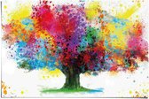 Poster Coloured Tree 61x91,5 cm