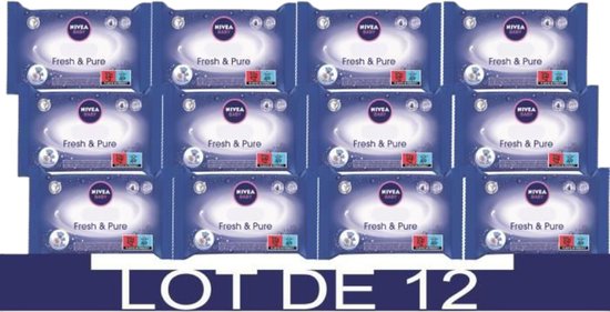 Lingettes 63 Pièces pour bébé | Nivea Baby