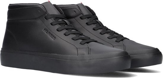 Retro Sneaker Prep Vulc High Leather Hoge sneakers - Leren Sneaker - Heren  - Zwart -... | bol
