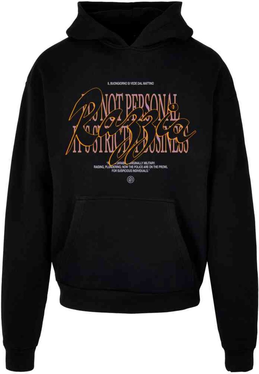 Mister Tee Hoodie/trui -XS- Razzia Ultraheavy Oversize Zwart