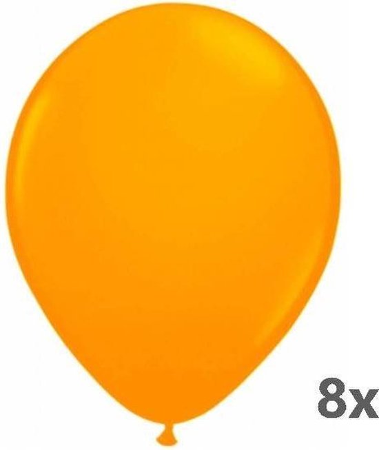 Folat - Ballonnen - Neon oranje - 8st.