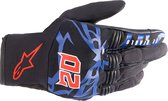 Alpinestars FQ20 Copper Gloves Black Blue Bright Red 2XL - Maat 2XL - Handschoen