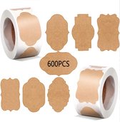 Kruiden Etiketten Stickers – Kruiden Labels – – Kruidenpotjes - 600 Stuks