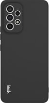 IMAK Slim-Fit TPU Back Cover - Geschikt voor Samsung Galaxy A53 Hoesje - Zwart