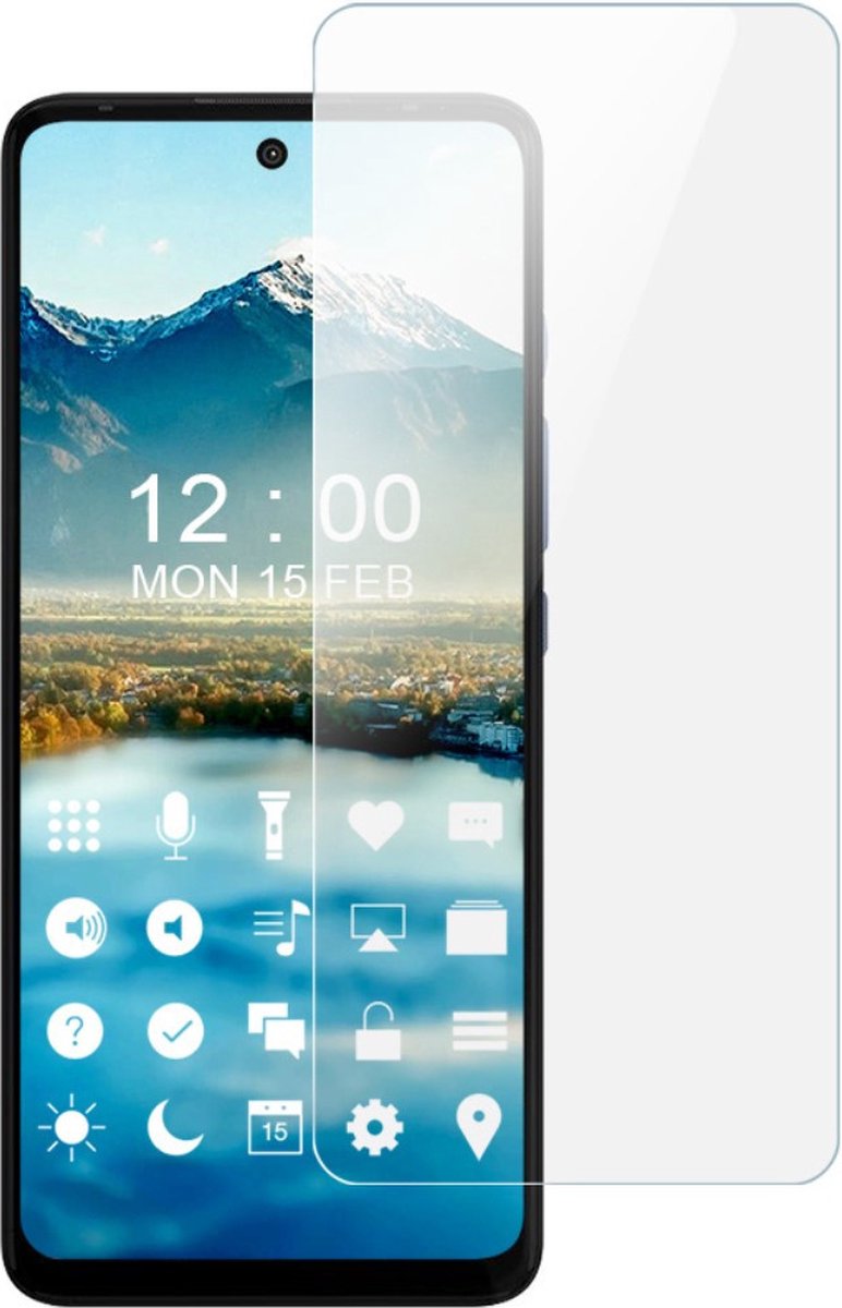 Screen Protector - Geschikt voor Motorola Moto G60 Screen Protector - TPU Folie - Transparant