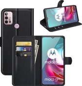 Coverup Book Case Geschikt voor Motorola Moto G10 / G20 / G30 Hoesje - Zwart