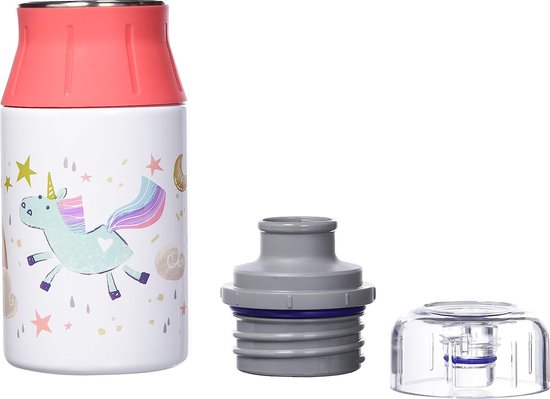 ION8 GOURDE ENFANT Étanche, sans BPA, 350ml Bouteilles d'eau