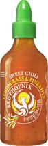 Red Phoenix - Sweet chili saus met lemongrass & pineapple- 350ml - (citroengras & ananas)
