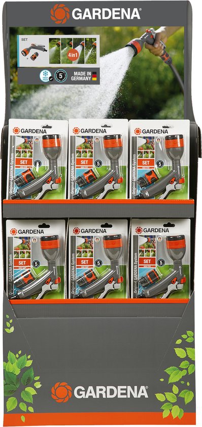 Gardena multibroes met waterstop
