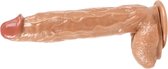 XXL DILDO 28 cm - Dildo met zuignap - Groot formaat - Prettige aderen - PVC - 28 cm - Vaginaal en Anaal