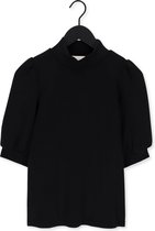 My Essential Wardrobe The Puff Blouse Tops & T-shirts Dames - Shirt - Zwart - Maat XL