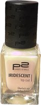 P2 Cosmetics EU Iridescent Top Coat met Parelmoer Finish 10ml