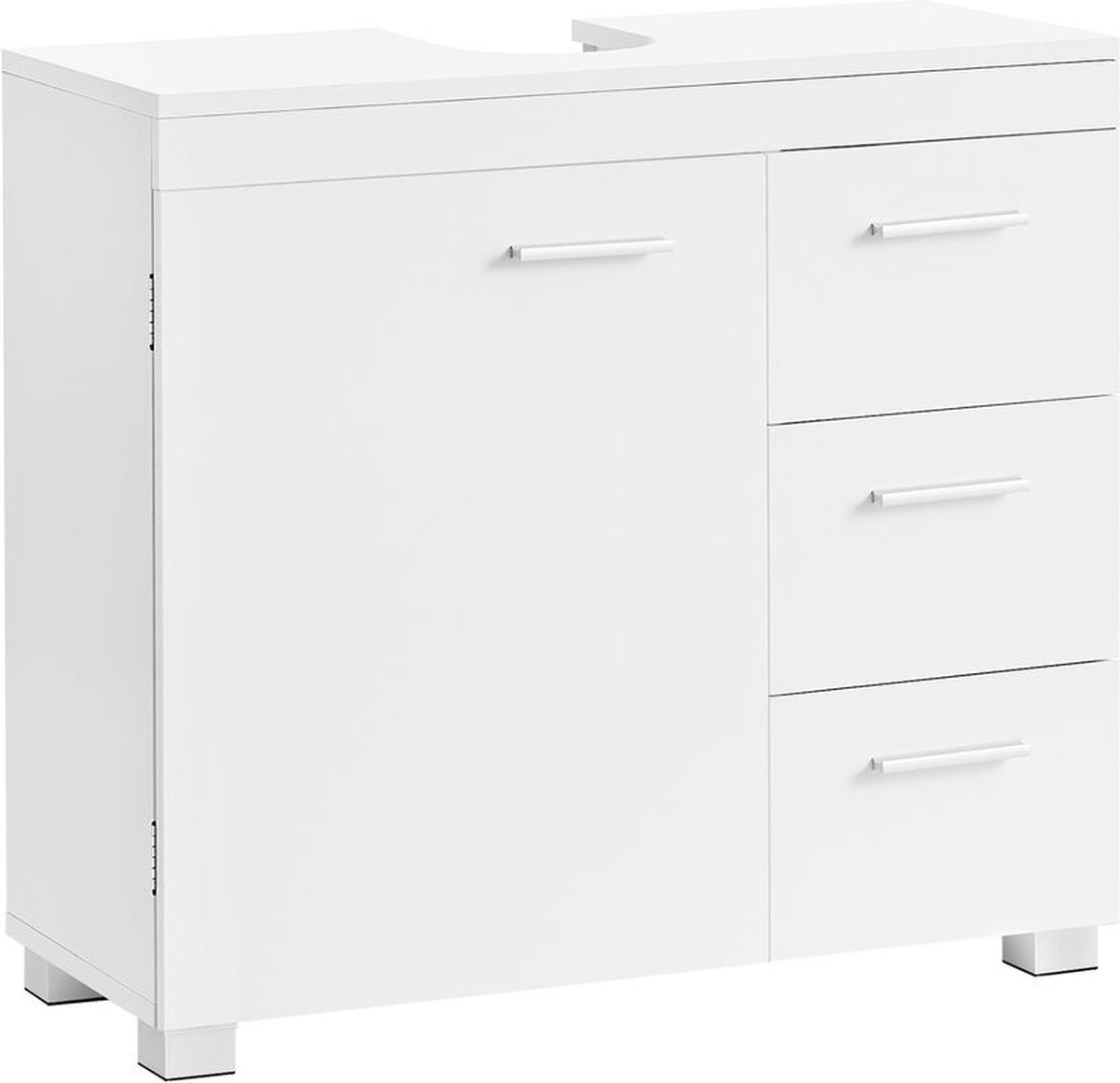 Wastafelmeubel - Wastafelmeubel met Lades - Badkamer Wastafelmeubel - Vloerstaand Wastafel