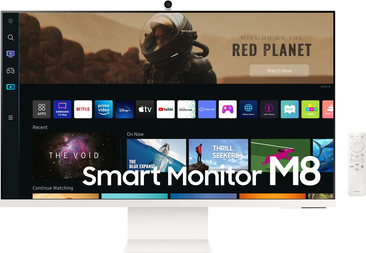 Samsung LS32BM801UUXEN Smart Monitor M8 Wit