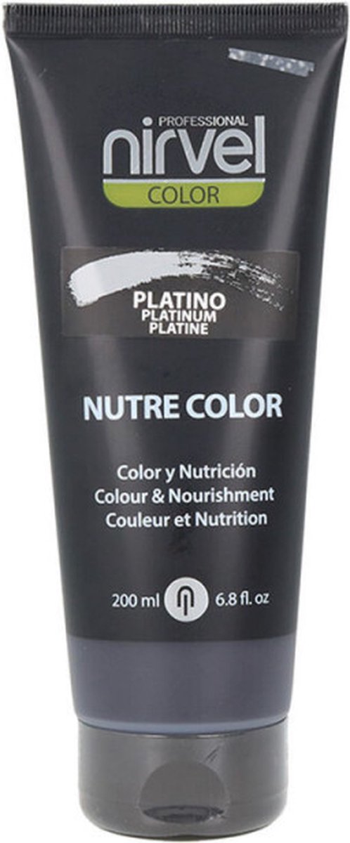 Semi-permanente kleurstof Nirvel Nutre Color Blond Platina (200 ml)