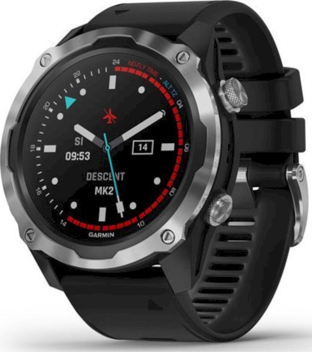 Garmin - 010-02132-10 - Smartwatch - Descent™ Mk2 - silicone zwart