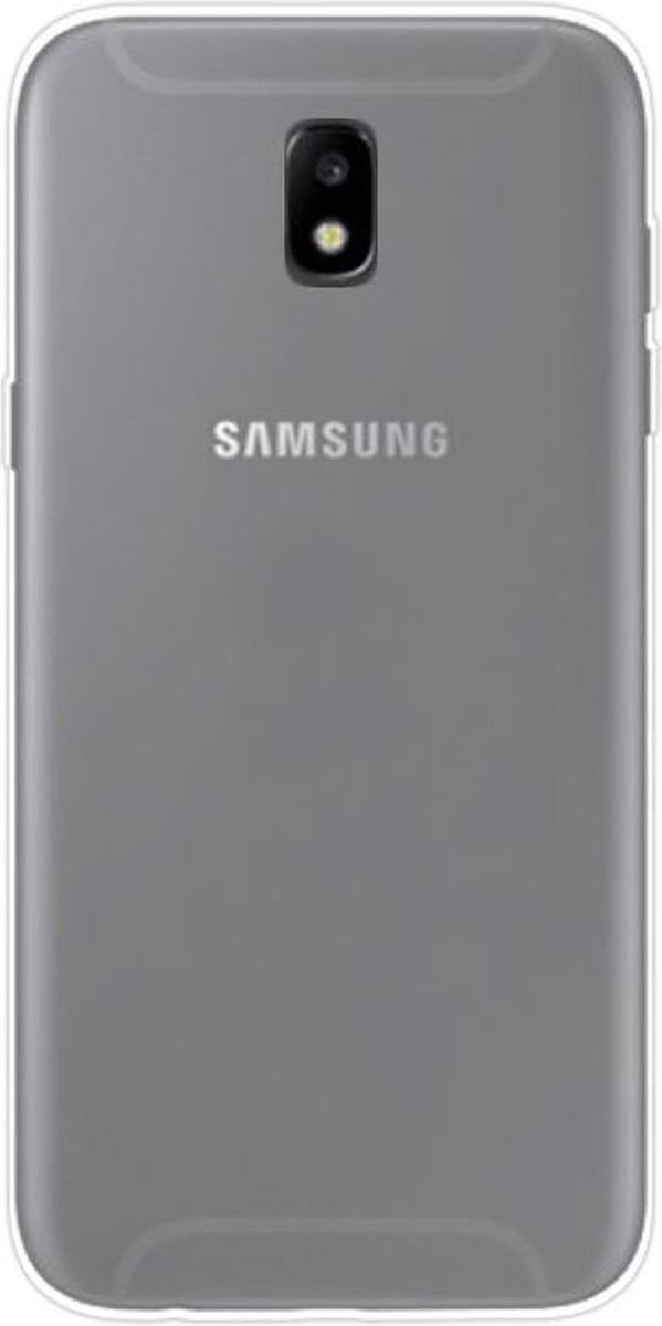 Teleplus geschikt voor Samsung J7 2017 Galaxy Soft Silicone Case Transparent hoesje