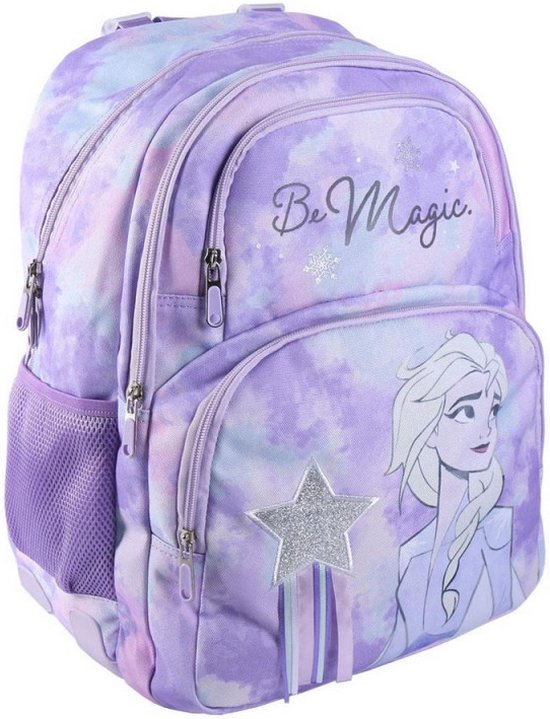Schoolrugzak voor de basisschool, uitbreidbaar, Frozen 2 etui met 3 ritssluitingen, compleet met Ariasana Spray, Schooltas Meisje Schoolrugzak voor de basisschool, uitbreidbaar, Frozen 2 etui met 3 ritssluitingen, compleet met Ariasana Spray, Schooltas Meisje