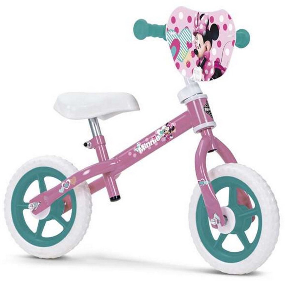 Kinderfiets Toimsa Minnie Mouse Huffy Roze 10 Zonder pedalen