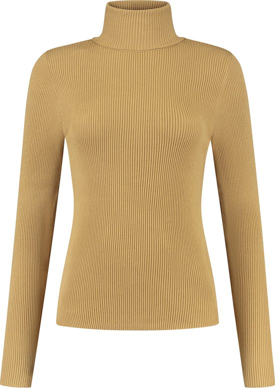 BASIC DAMES COLTRUI - Kleur Camel - Maat XXL