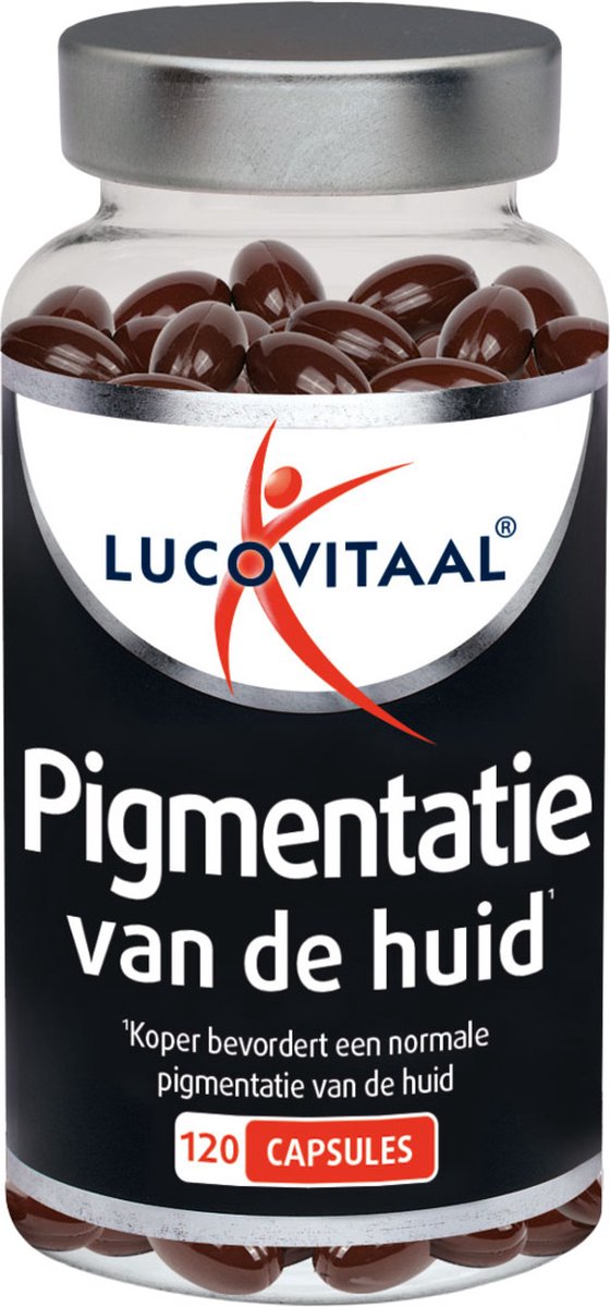 Goedkoopste Lucovitaal Pigmentatie van de huid 120 Capsules