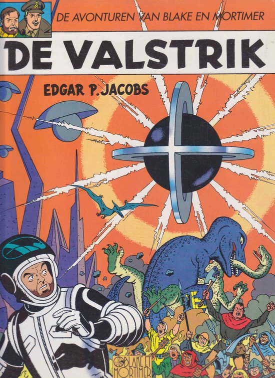 Omslag van De Avonturen van Blake en Mortimer : De Valstrik door Edgar P. Jacobs