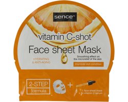 Sence Gezichtsmaskers Vitamin C - 6 x 1 - 6 stuks