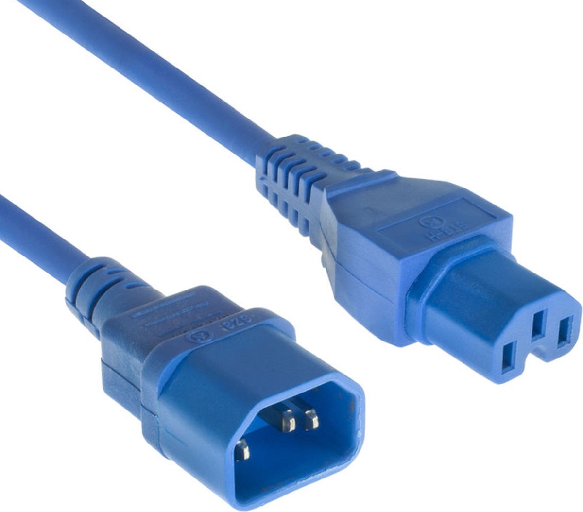 Image of ACT Netsnoer C14 - C15 blauw 1,2 m AK5305