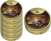 6 blikjes Coffee Drops á 175 gram - Voordeelverpakking Snoepgoed