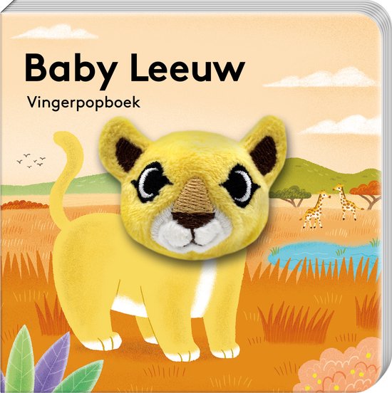 Vingerpopboekjes - Baby Leeuw