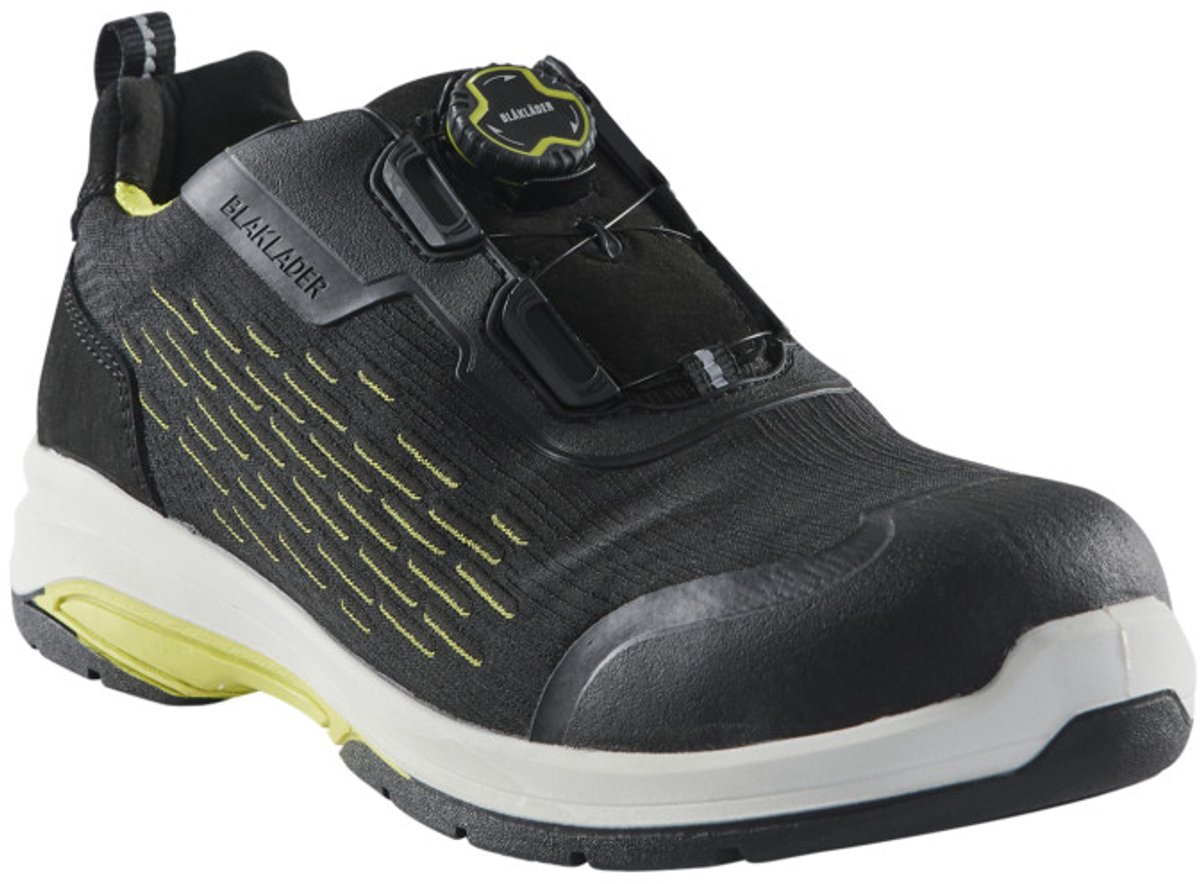 Blaklader CRADLE Veiligheidsschoen 2442-0000 - Zwart/High Vis Geel - 45