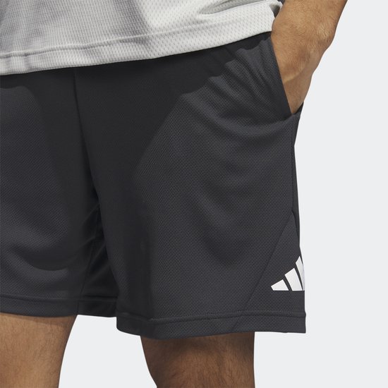 adidas Performance Basketball Badge of Sport Shorts - Heren - Grijs- S 5